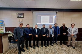 جلسه دفاع پایان نامه آقای محمد پورقاسم 